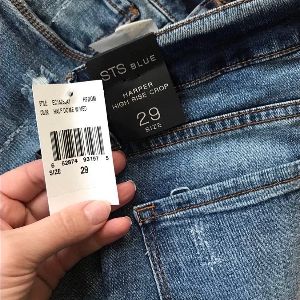 Women’s sts blue high rise crop jeans